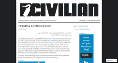 Desktop Screenshot of civilianblog.wordpress.com