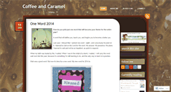 Desktop Screenshot of coffeencaramel.wordpress.com