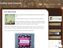 Tablet Screenshot of coffeencaramel.wordpress.com