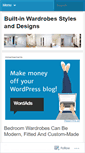 Mobile Screenshot of builtinwardrobes.wordpress.com
