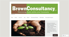 Desktop Screenshot of brownconsultancy.wordpress.com