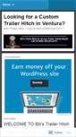 Mobile Screenshot of customtrailerhitchventura.wordpress.com