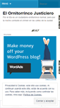 Mobile Screenshot of elornitorrincojusticiero.wordpress.com