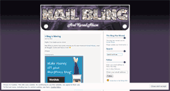 Desktop Screenshot of nailbling.wordpress.com