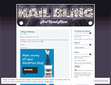 Tablet Screenshot of nailbling.wordpress.com