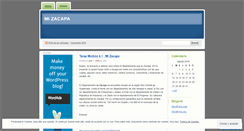 Desktop Screenshot of mizacapa.wordpress.com
