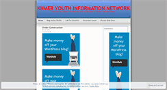 Desktop Screenshot of khmera.wordpress.com