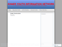 Tablet Screenshot of khmera.wordpress.com