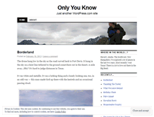 Tablet Screenshot of hesaidonlyyouknow.wordpress.com