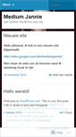 Mobile Screenshot of mediumjannie.wordpress.com