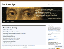 Tablet Screenshot of poetseye.wordpress.com