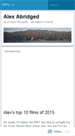 Mobile Screenshot of alexabridged.wordpress.com