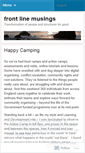 Mobile Screenshot of frontlinemusings.wordpress.com