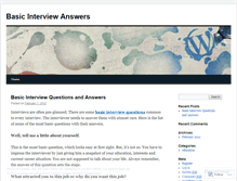 Tablet Screenshot of interviews04.wordpress.com