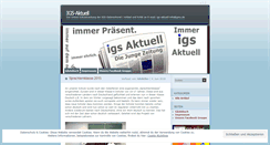 Desktop Screenshot of igsactive.wordpress.com