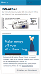 Mobile Screenshot of igsactive.wordpress.com