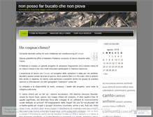 Tablet Screenshot of nonpossofarbucato.wordpress.com