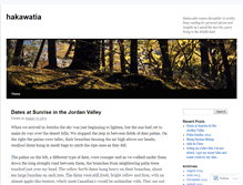 Tablet Screenshot of hakawatia.wordpress.com