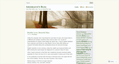 Desktop Screenshot of amoibague.wordpress.com