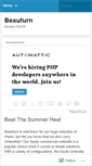 Mobile Screenshot of beaufurn.wordpress.com