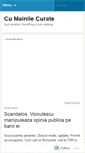 Mobile Screenshot of cumainilecurate.wordpress.com
