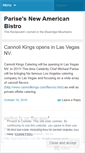 Mobile Screenshot of parisebistro.wordpress.com