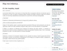 Tablet Screenshot of hoymeinteresa.wordpress.com
