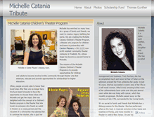 Tablet Screenshot of michellecatania.wordpress.com