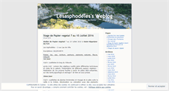 Desktop Screenshot of lesasphodeles.wordpress.com