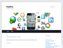 Tablet Screenshot of najmob.wordpress.com