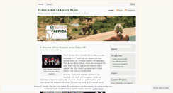 Desktop Screenshot of etourismafrica.wordpress.com