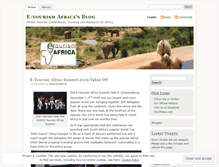 Tablet Screenshot of etourismafrica.wordpress.com