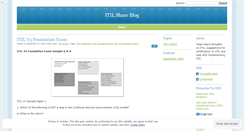 Desktop Screenshot of itilshare.wordpress.com