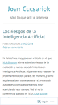 Mobile Screenshot of cucsariok.wordpress.com