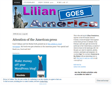 Tablet Screenshot of liliangoesusa.wordpress.com