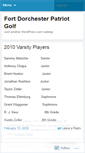 Mobile Screenshot of patriotgolf.wordpress.com