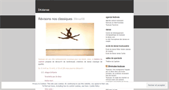 Desktop Screenshot of dkdanse.wordpress.com