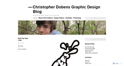 Desktop Screenshot of chrisdanieldobens.wordpress.com