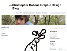 Tablet Screenshot of chrisdanieldobens.wordpress.com