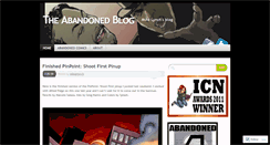 Desktop Screenshot of abandonedcomics.wordpress.com