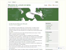 Tablet Screenshot of meaningisastateofmind.wordpress.com