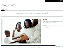 Tablet Screenshot of alasiphoto.wordpress.com