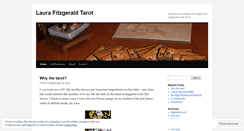 Desktop Screenshot of laurafitzgeraldtarot.wordpress.com