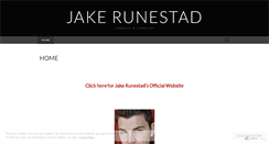 Desktop Screenshot of jakerunestad.wordpress.com