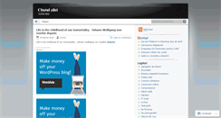 Desktop Screenshot of citatul.wordpress.com