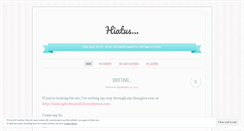 Desktop Screenshot of pastthevelvetrope.wordpress.com
