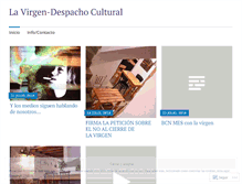 Tablet Screenshot of lavirgendespachocultural.wordpress.com