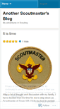 Mobile Screenshot of mnscoutmaster.wordpress.com