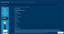 Desktop Screenshot of bucatarialuipaul.wordpress.com