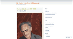 Desktop Screenshot of andrzejzabludowski.wordpress.com